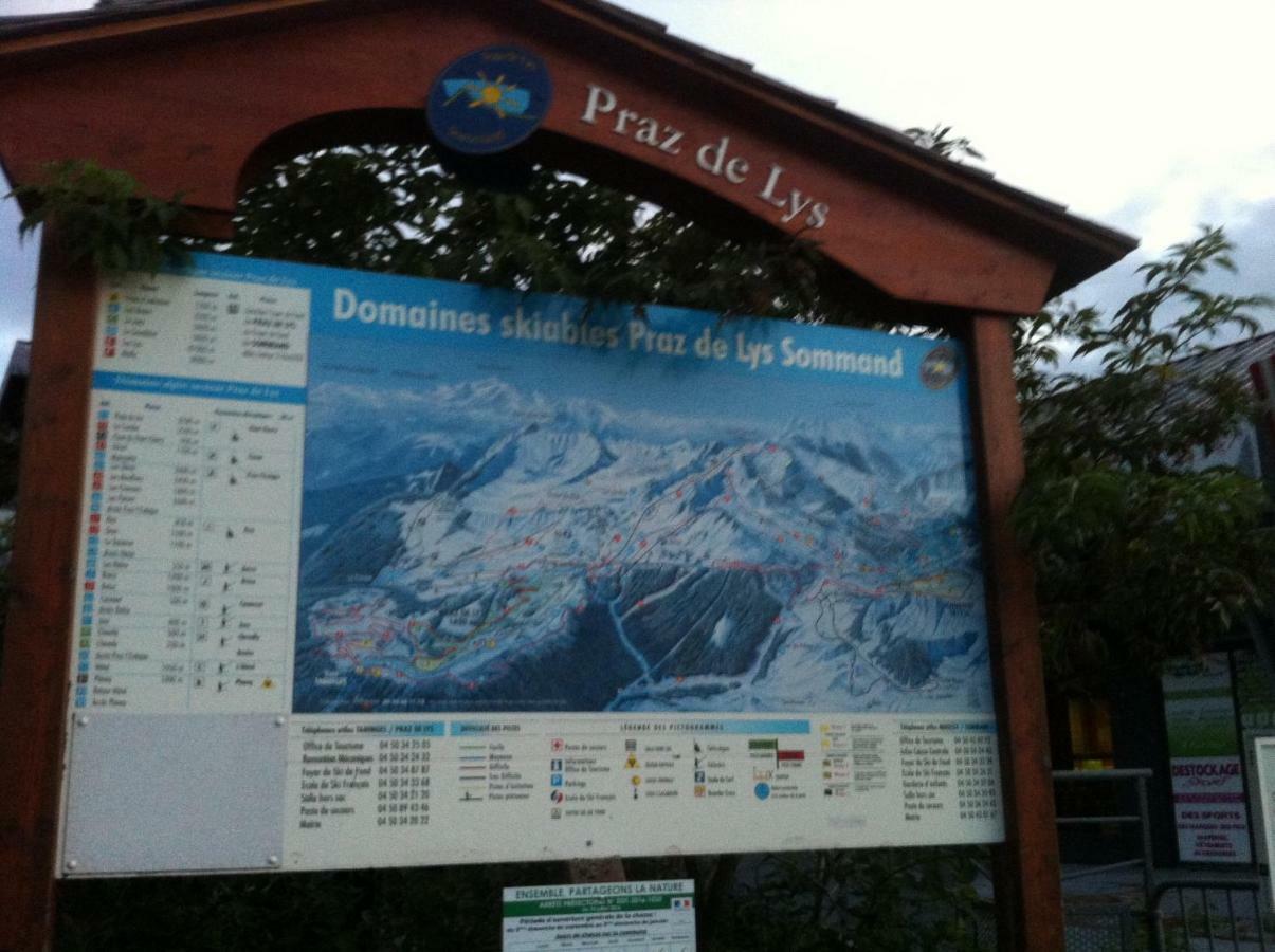 Apartament Terrasses Du Mont Blanc Praz de Lys – Sommand Zewnętrze zdjęcie