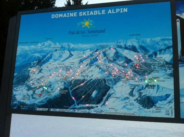 Apartament Terrasses Du Mont Blanc Praz de Lys – Sommand Zewnętrze zdjęcie